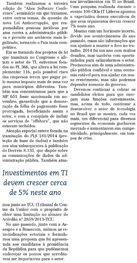 2014, um ano para ser lembrado
