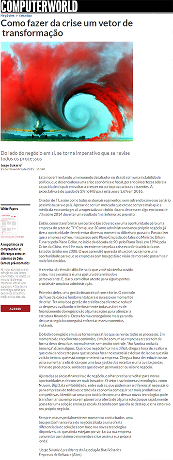 Como fazer da crise um vetor de transformação