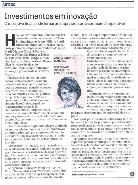 Investimentos em inovação