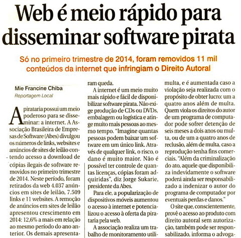 Web é meio rápido para disseminar software pirata