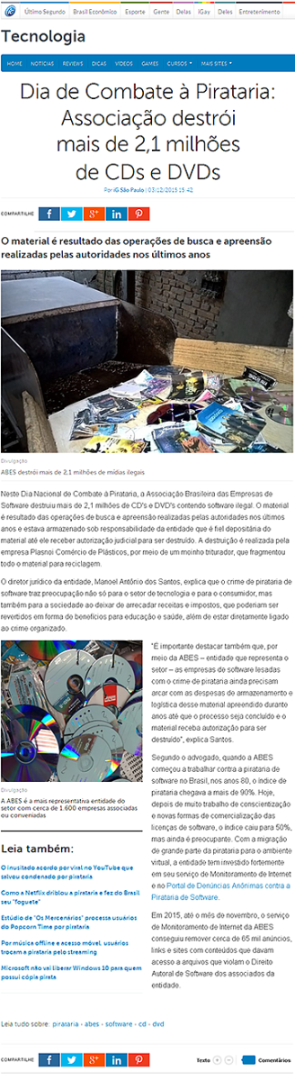 São Paulo adia cobrança de ICMS em download