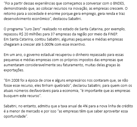 Clipping bndes