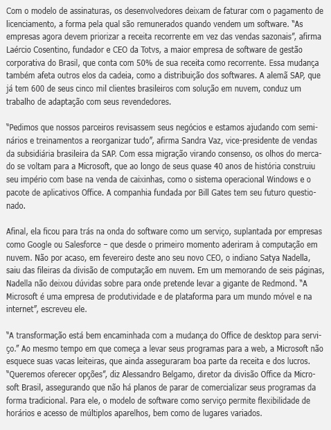 Clipping O fim do Software