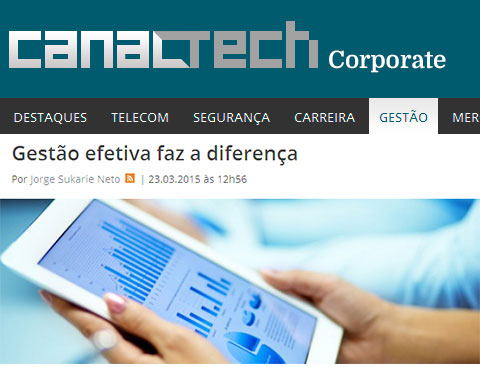 Gestão efetiva faz a diferença